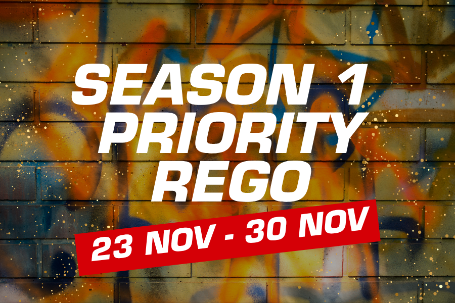 Season 1 Priority Rego