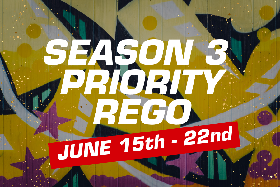 Season 3 Priority Rego
